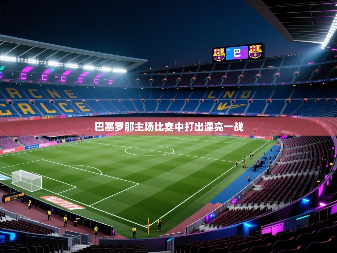 巴塞罗那主场比赛中打出漂亮一战  第1张